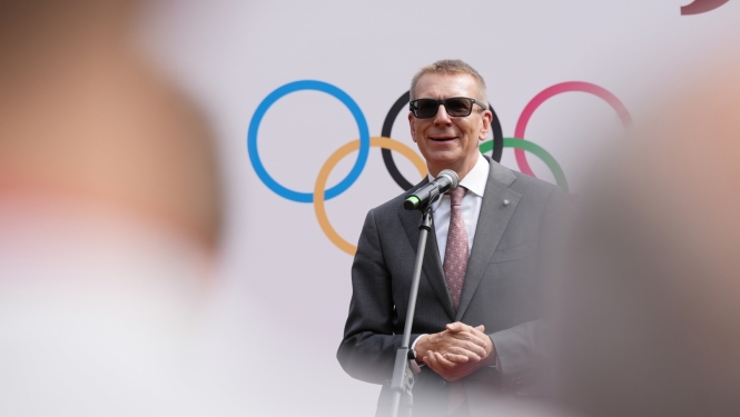 Valsts prezidenta Edgara Rinkēviča uzruna “Komanda Latvija” prezentācijas un XXXIII vasaras olimpisko spēļu valsts karognesēju paziņošanas pasākumā