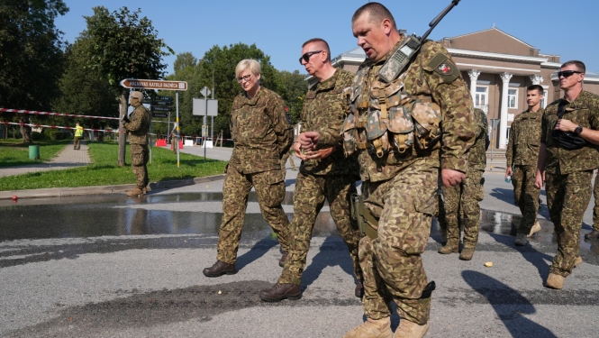 07.09.2024. Militāro mācību “Namejs 2024” apmeklējums Kārsavā