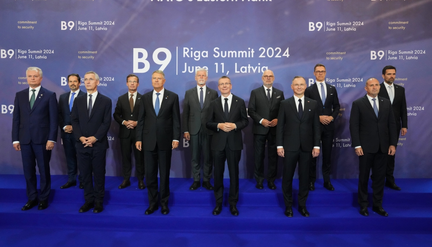 11.06.2024. NATO Austrumflanga valstu (B9) samits Rīgā