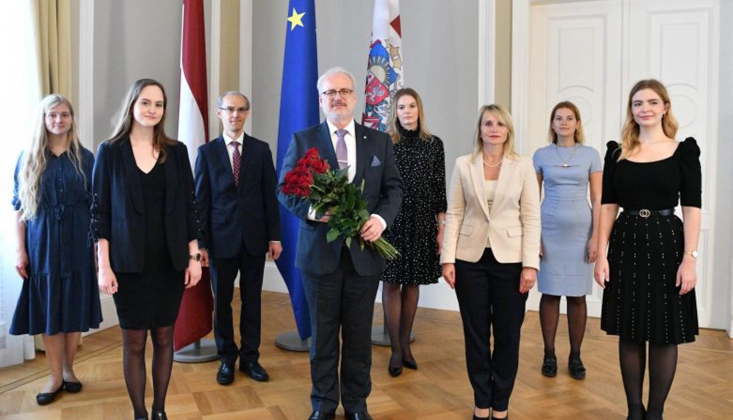 Valsts prezidents novērtē Latvijas studentu pasaules līmeņa izcilību